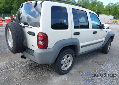 2005 Jeep Liberty Sport from USA, damaged, VIN 1J4GL48K25W584323